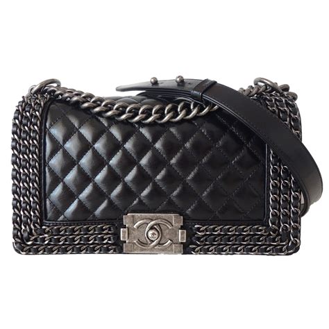 chanel boy bag black 2012 limited edition|boy Chanel bag price.